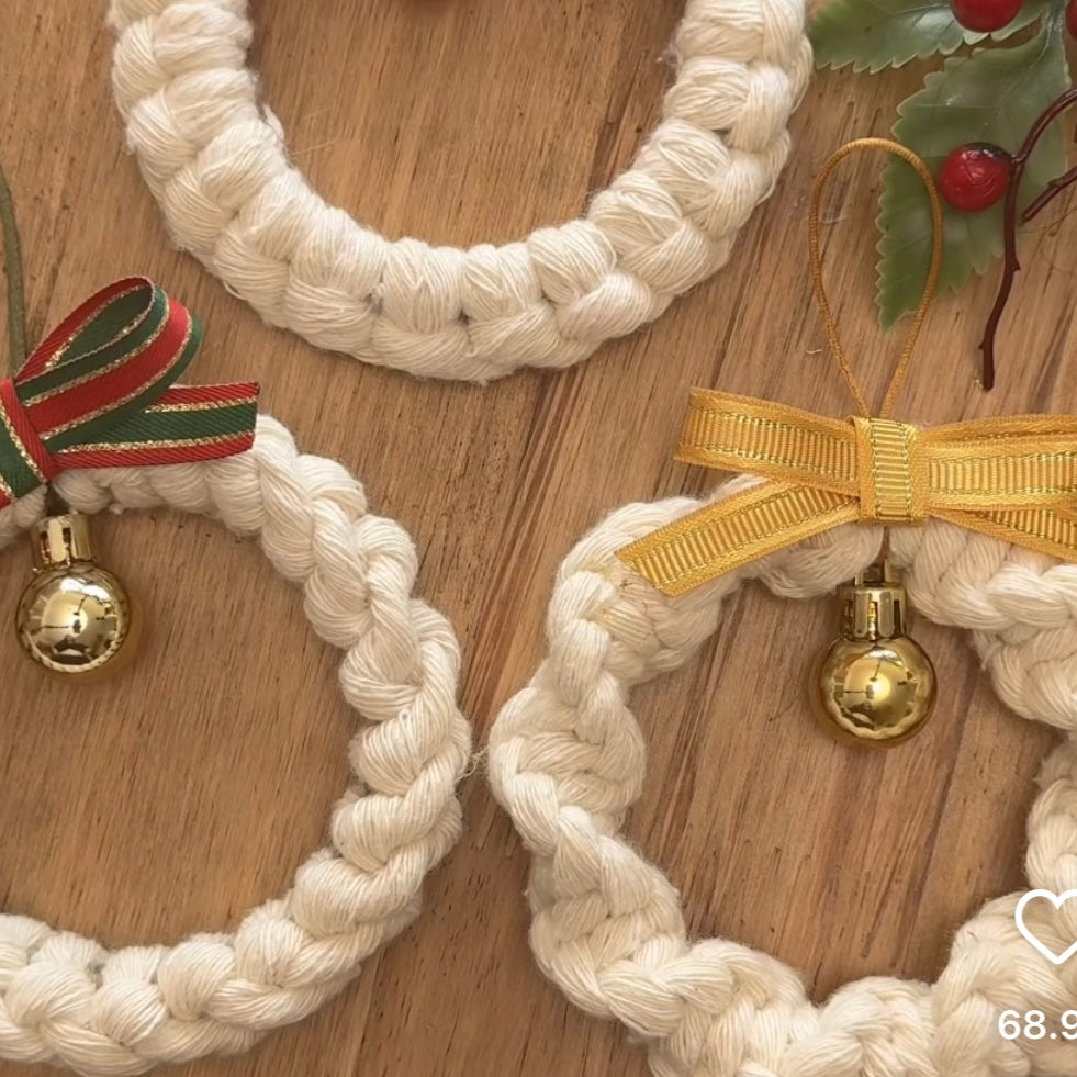 TUESDAY CHRISTMAS ORNAMENT BLITZ - ROPE & YARN / TUES NOV 26TH / 6.30-7.30PM