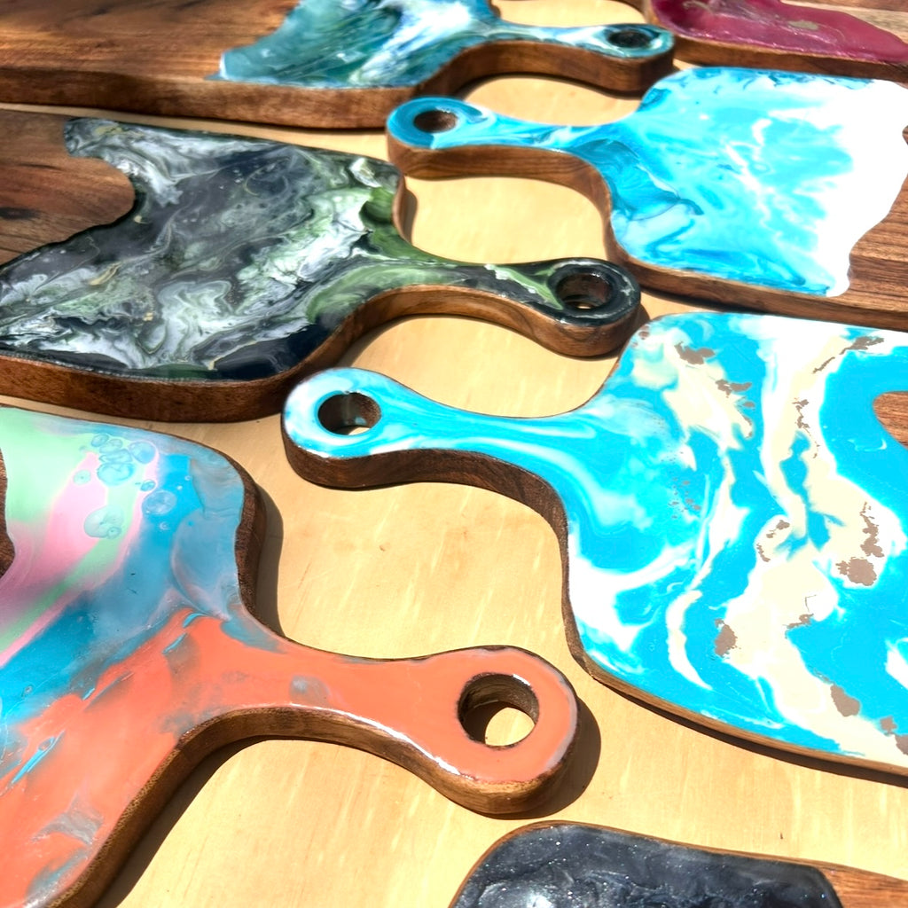 RESIN CHEESEBOARDS / SUN DEC 8TH / 9-11AM