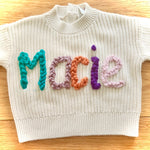 EMBROIDED JUMPER / FRI MAY 31ST / 6.30-8.30PM