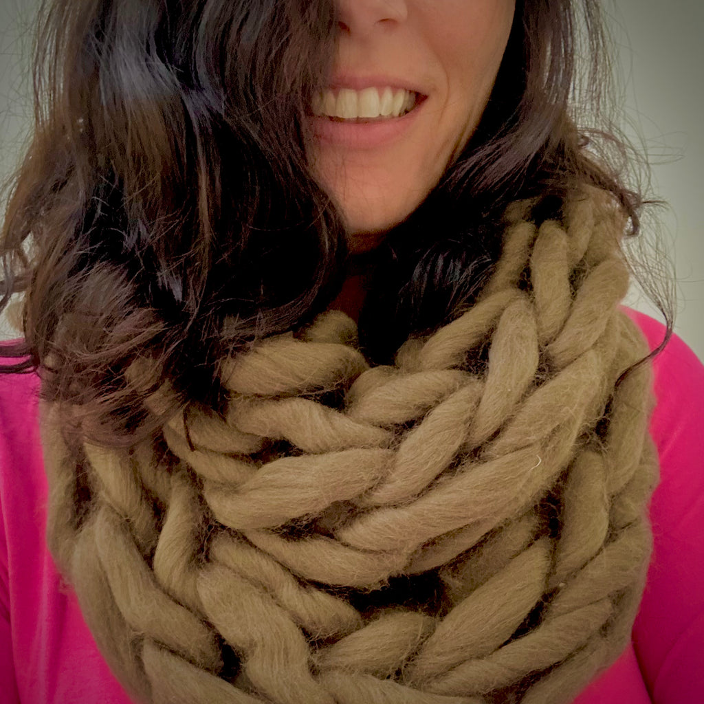 ARM KNITTED SCARF / SAT MAY 25TH / 9-11AM