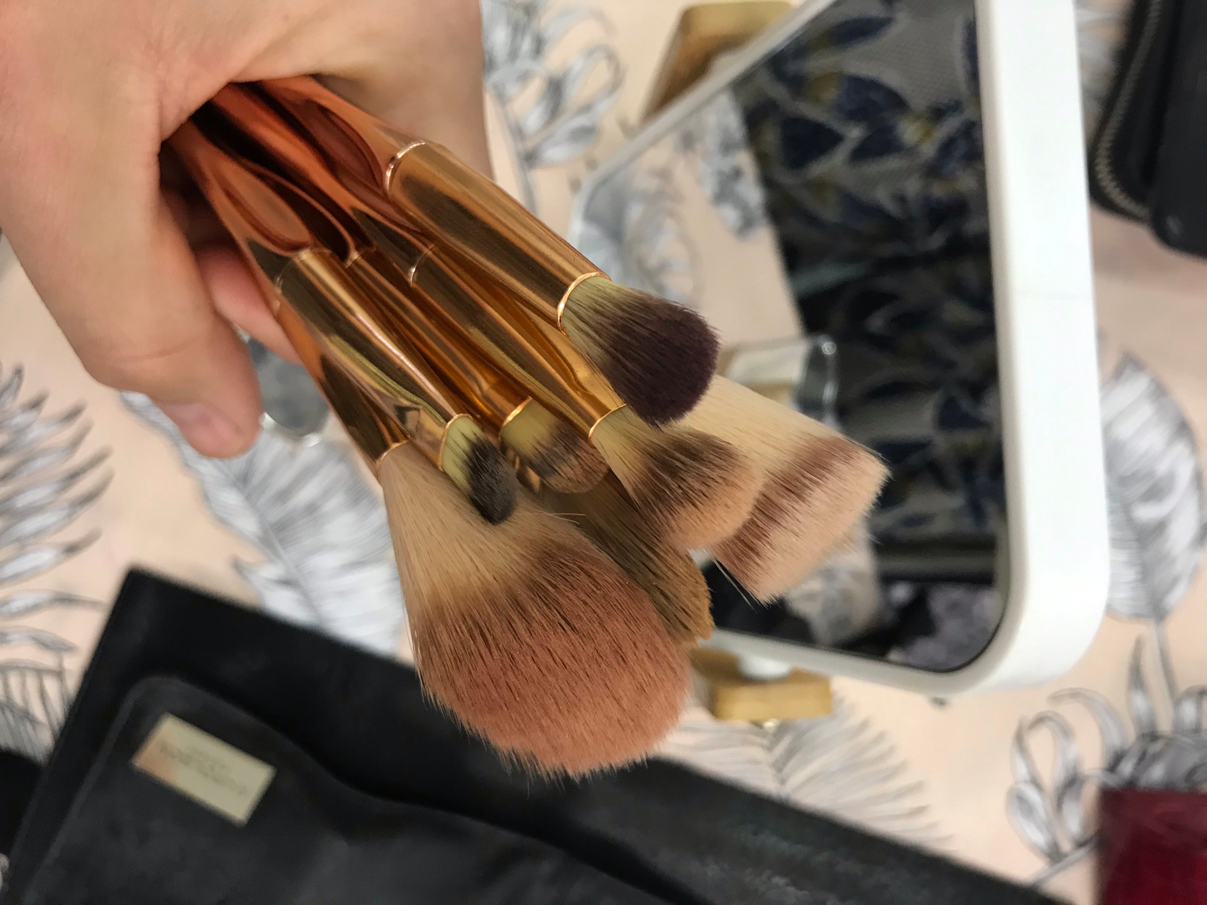 8 Piece make up brush set